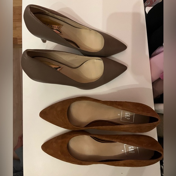 PERFECT PAIR FOR THE FALL! TWO pairs of brand new heels 8.5-9 - Picture 2 of 10